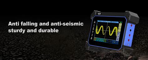 Hantek TO1112D Touch Screen Tablet Oscilloscope, 2 Channel Handheld ...