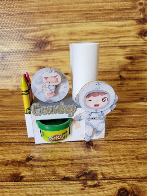 Crayons And Play Doh Box Playdoh Favor Boxes Crayons Favor Boxes Etsy