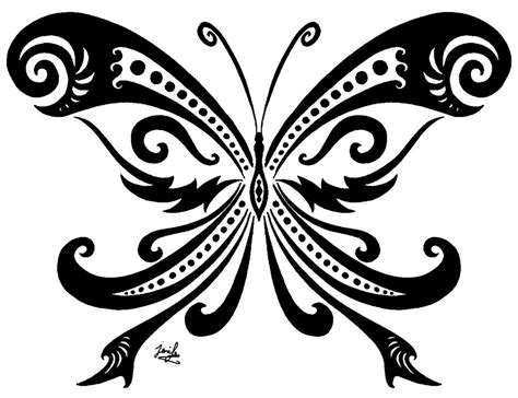 Free Butterfly Tribal Download Free Butterfly Tribal Png Images Free