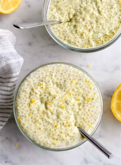 Lemon Chia Pudding Paleo Vegan Eat Well Enjoy Life