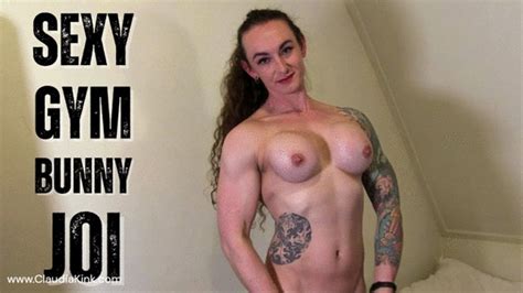 Sexy Gym Bunny Claudia JOI P Muscle Babe Claudia Clips Sale