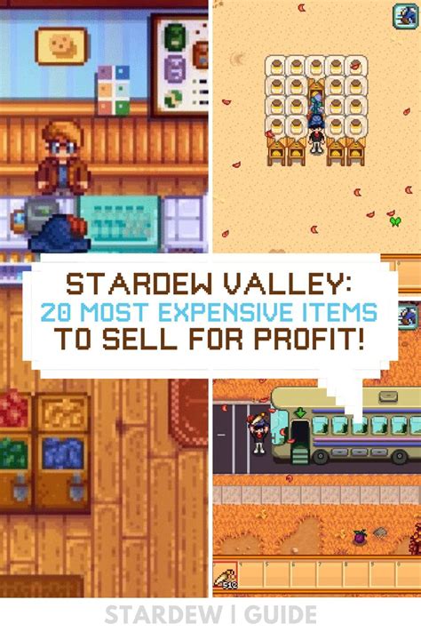 Stardew Valley Most Expensive Items To Sell For Profit Stardew