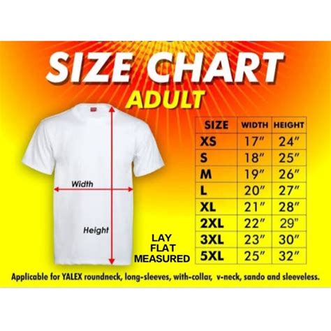 How to Use the Yalex Size Chart Philippines for a Perfect Fit - Best ...