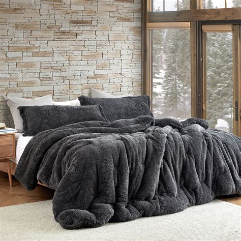 coma inducer comforter charcoal oversized bedding