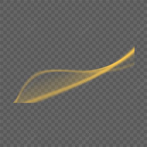 Golden Light Effect Golden Thread Light Light Effect Png Free