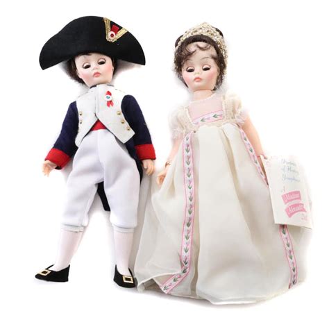 Madame Alexander Napoleon And Josephine Portrait Dolls Ebth