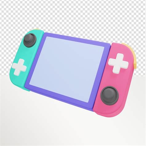 Ícone 3d do gameboy PSD Premium