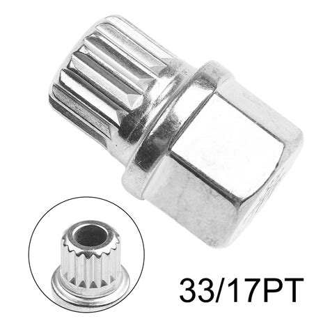 Btsl Pt Hollow Car Anti Theft Wheel Lock Lug Nut Screw Removal