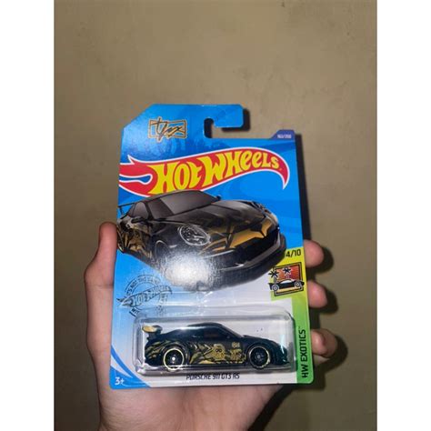 Jual Hot Wheels Porsche 911 GT3 RS TFox Shopee Indonesia