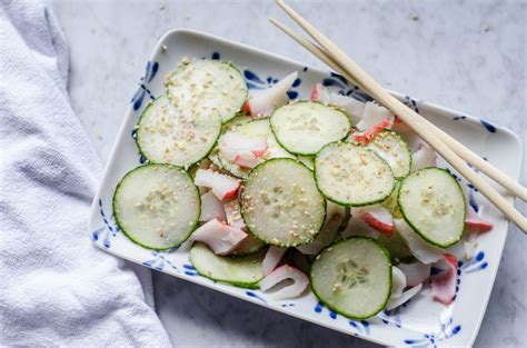 Cucumber Sunomono Salad Hello Fun Seekers