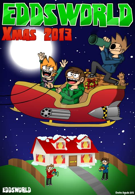 Eddsworld Xmas Poster By Enekocartoons On Deviantart