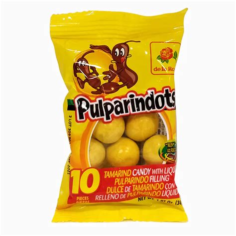 Pulparindots Tamarind Candy Filled With Liquid 30g