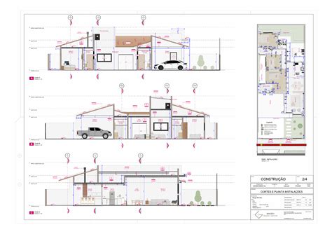 Valor Do Projeto Arquitetura Por M2 - Projeto Casa com 155 m2 com suíte e cozinha integrada por Ghizzi ...