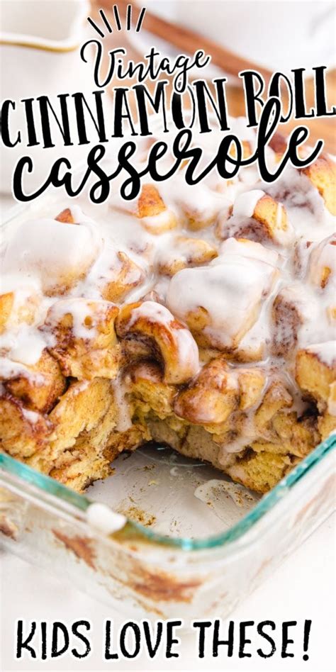 Everyone Will Love The Taste Of This Sweet And Gooey Cinnamon Roll Casserole Cinnamon Roll