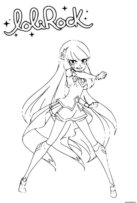Coloriage Lolirock Pour Les Filles Télécharger Et Imprimer Gratuit