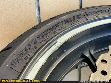 Motorcycle Tyre Markings What The Heck Do They Mean