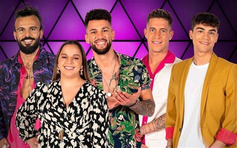 O Triângulo Cinco concorrentes em risco de expulsão do reality show