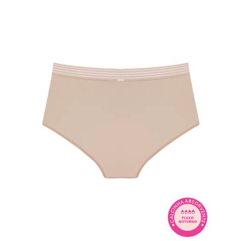 Calcinha Absorvente Cintura Alta Fluxo Noturno Hope Lingerie Ref Ca Em Promo O Na Americanas