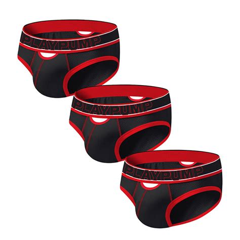 Cmenin Playpump Pcs Hot Cotton Panties Jockstrap Men S Briefs Sexy Man Underwear Brief Men