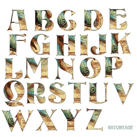 Tubes Alphabets Page 5
