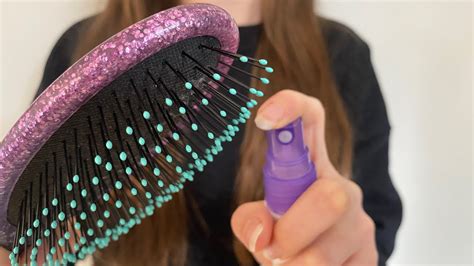 Asmr Putting Your Hair Up Hair Brushing Hair Combing Spray Sounds