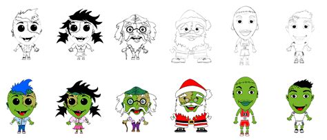 Zombie Game Characters on Behance