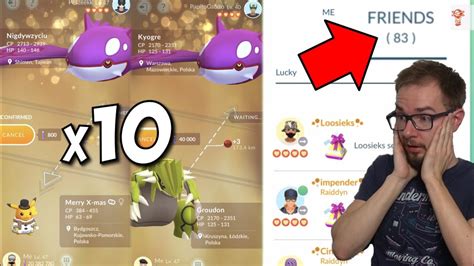 Shiny Lucky Trade X10 Czy Dostanę Shiny 100 Iv Pokemon Go Youtube