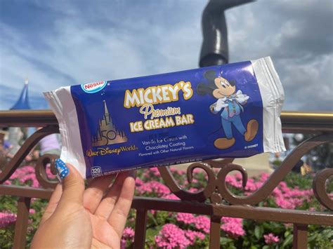 PHOTOS Mickey S Premium Ice Cream Bar Dresses Up With 50th Anniversary