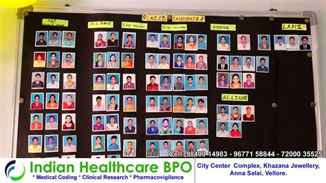 INDIAN HEALTH CARE BPO VELLORE CENTER YouTube