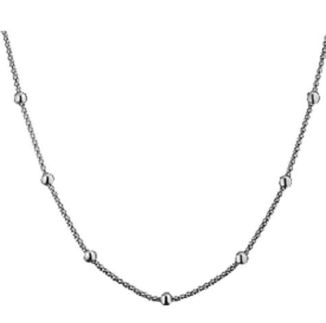 Купить серебряную цепочку с шариками недорого в СПб