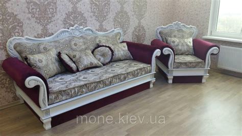 Комплект диван кровать трехместный "Ричард люкс" и кресло, цена 39 000 ...