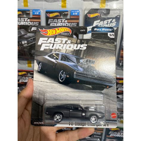 Hot Wheels Premium Dodge Charger Full Force Fast Furous Shopee Malaysia