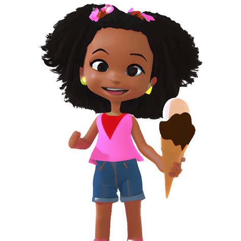Menina De Desenho Animado - 8