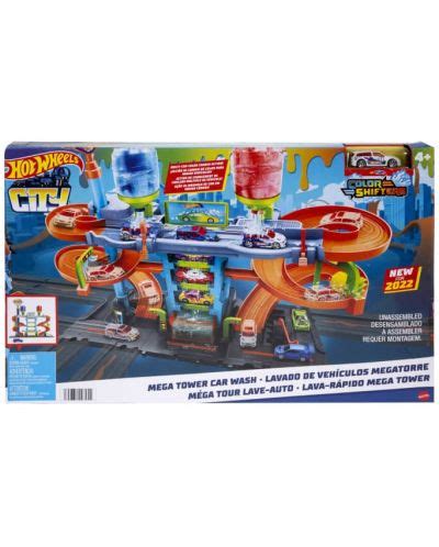 Игрален комплект Hot Wheels City Автомивка с колички Отлична цена Ozone bg