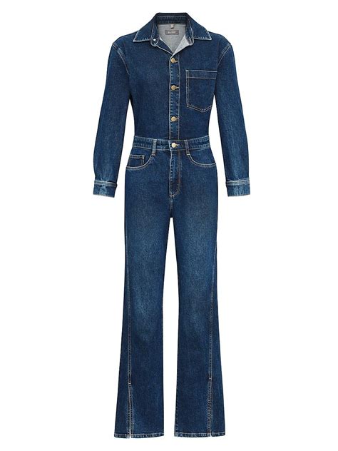 Dl1961 Premium Denim Freja Full Length Jumpsuit Editorialist