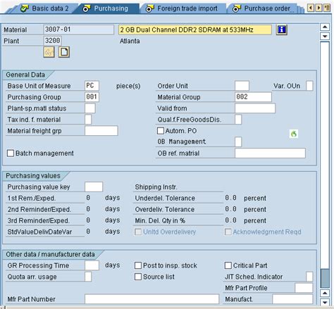 Learn How To Create Material Master Records In Sap
