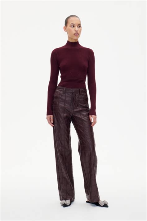 Baum und Pferdgarten Carma Top - Darkest Burgundy | Garmentory