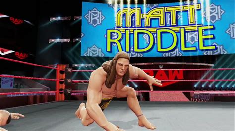 Matt Riddle Vs Aleister Black Youtube