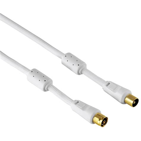 Köp HAMA Kabel Antenn 95dB Ferrit Guld Vit 3m | Teknikproffset.se