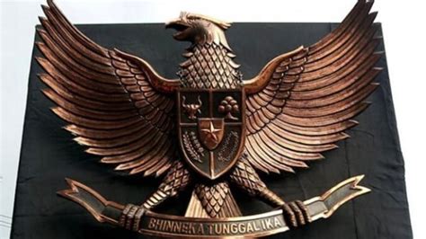 pengertian makna  penjelasan lengkap lambang negara garuda pancasila