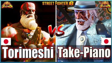 Street Fighter 6 Torimeshi DHALSIM 1 Vs Take Piano JP Best