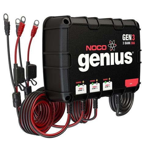 Noco Genius Gen A Onboard Battery Charger Bank Ebay