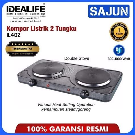 Jual Terbaru Idealife Il Electronic Hot Stove Kompor Listrik Tungku Sekarmekar Shopee