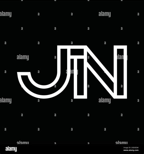 jn logo stock vector images alamy