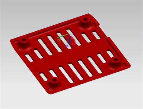 Support Camera Hawkeye Firefly Split Naked V Drone S S F Stl File For Cults