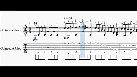 Marriage Damour Tutorial Para Guitarra Clásica Partitura And Tablatura