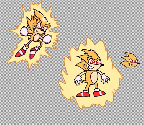 Fleetway Sonic Sprites