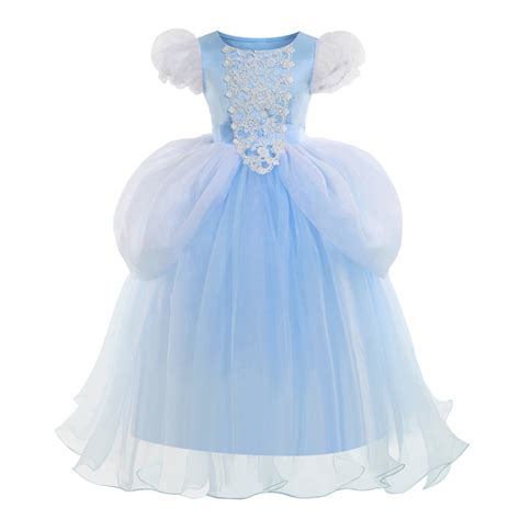 Kawell Princess Cinderella Blue Toddler Girls Costume Dress Up Fancy