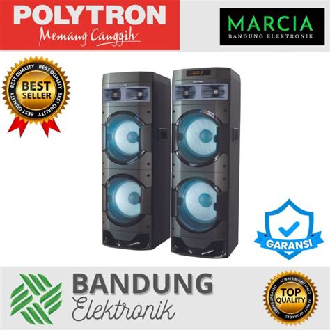 Polytron Speaker Audio Pas 10df22 Pas10df22 Usb Bluetooth Lazada