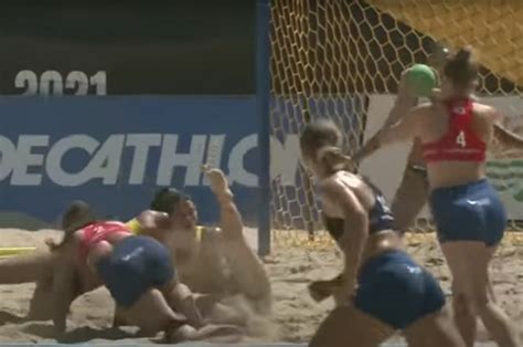 Norway S Women S Beach Handball Team Was Fined For Wearing Shorts Instead Of Bikini Bottoms